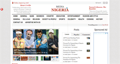 Desktop Screenshot of medianigeria.com